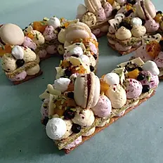 Photo d'un number cake