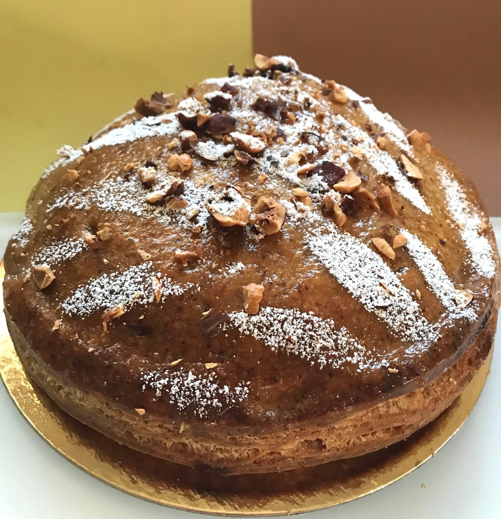 Galette sans gluten noisette-citron