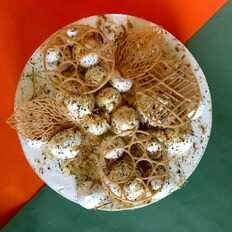 Entremet vanille-agrume-praliné